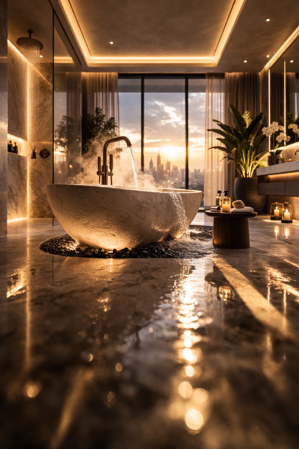 Luxury bathroom Kenya