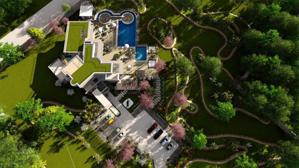 Architects in Kenya Aalis Studios Architects and Interior Design Mega mansion landscape design